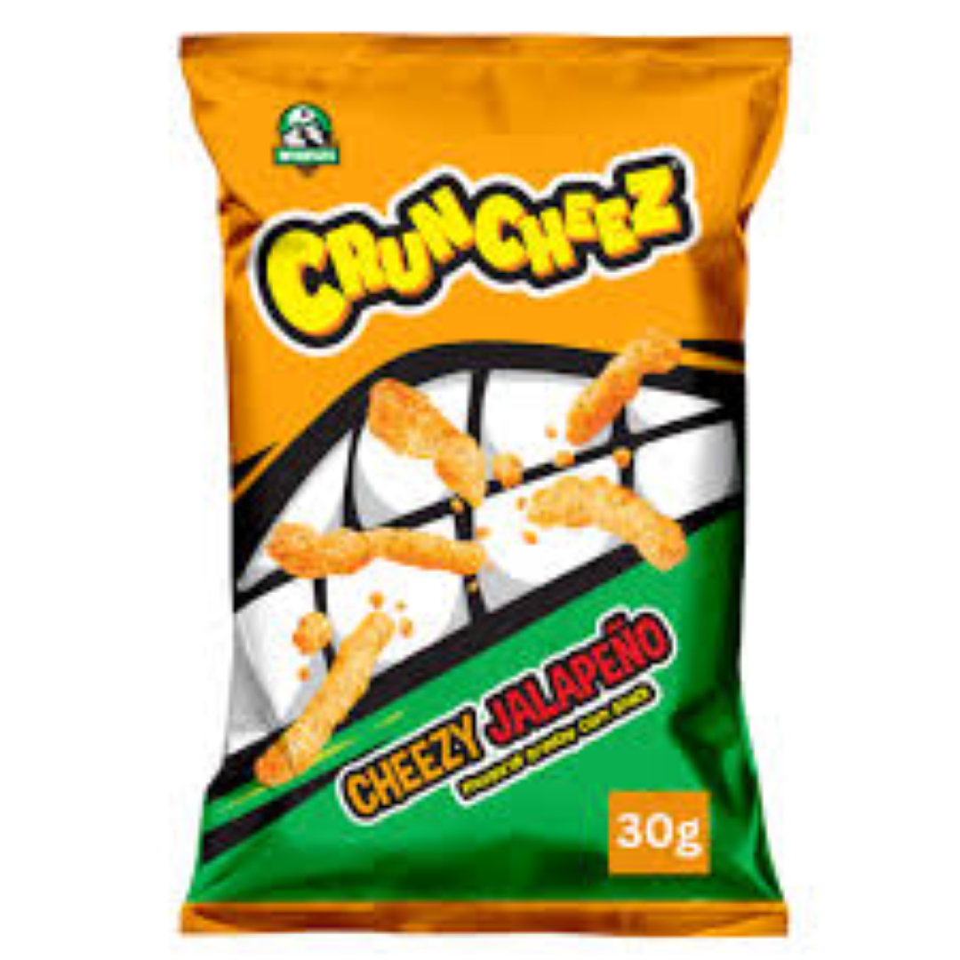 INVENTURE CRUNCHEEZ CHEEZY JALAPENO 30G
